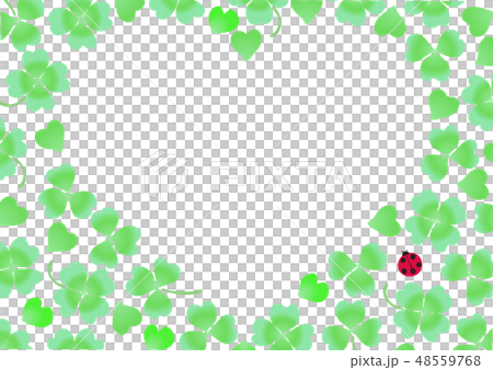 Clover white clover white ladybird heart 48559768