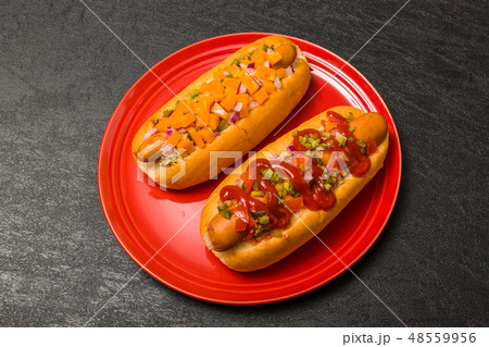 ホットドッグ　hot dog 48559956