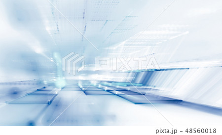 Abstract blue on white background element. 48560018
