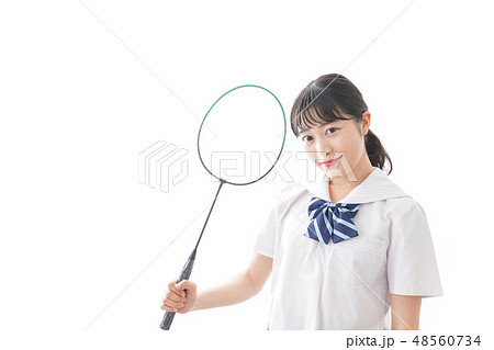 部活をする学生 48560734
