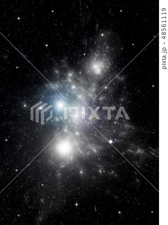galaxy in a free space 48561119