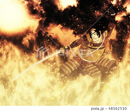 太平記尼崎合戦中国引返しの図 炎バージョン 太平記尼崎合戦中国引返しの図 炎バージョン 48562530