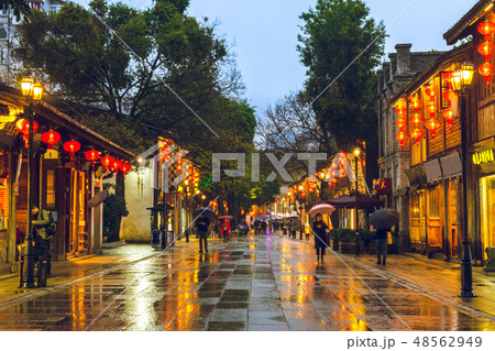 Sanfang Qixiang ancient town in fuzhou, china Sanfang Qixiang ancient town in fuzhou, china 48562949