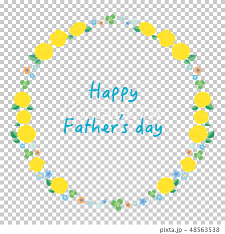 素材-父の日（バラフレーム）3 48563538