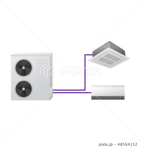 Multi split air conditioning system. Multi split air conditioning system. 48564152