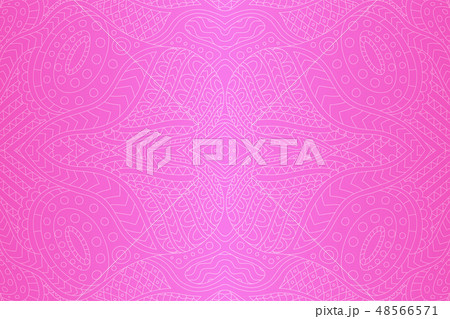 Beautiful pink background with abstract linear art Beautiful pink background with abstract linear art 48566571