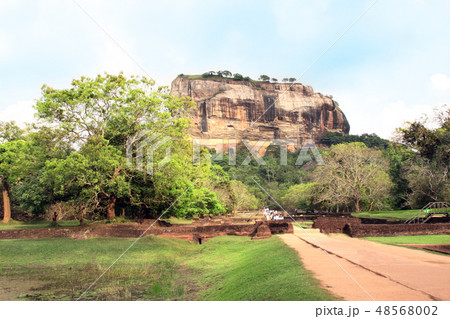 Sigiriya Rock, ancient fortress, Sri Lanka 48568002