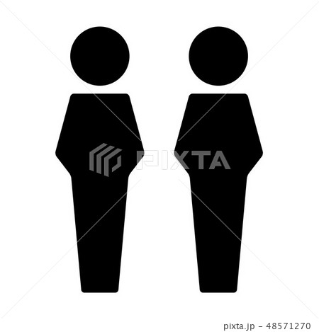 Client icon vector male group of people symbol  48571270