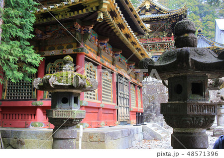 Shrine at Rinnoji Temple Nikko Japan Shrine at Rinnoji Temple Nikko Japan 48571396