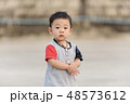 Portrait of little asian boy 48573612