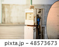 Old analog gas pump meter 48573673