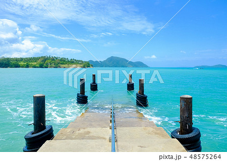 Tourist pier in Phuket island, Thailand 48575264