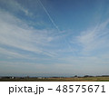飛行機雲 48575671