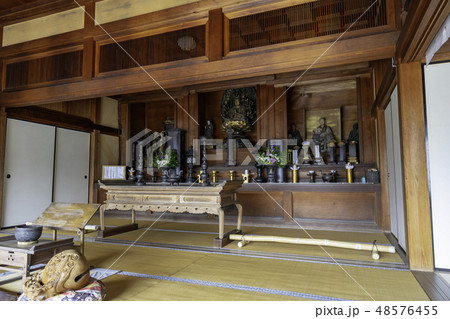 山口　常栄寺　雪舟庭　本堂　本尊　千手千眼観自在菩薩 48576455