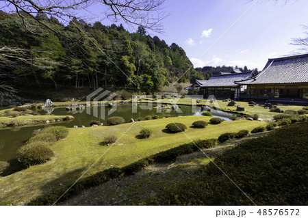 山口 常栄寺 雪舟庭 池泉廻遊式庭園 山口 常栄寺 雪舟庭 池泉廻遊式庭園 48576572