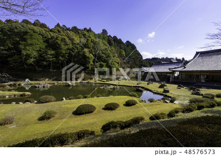 山口 常栄寺 雪舟庭 池泉廻遊式庭園 山口 常栄寺 雪舟庭 池泉廻遊式庭園 48576573