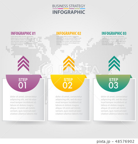 Business Infographics design template illustration Business Infographics design template illustration 48576902