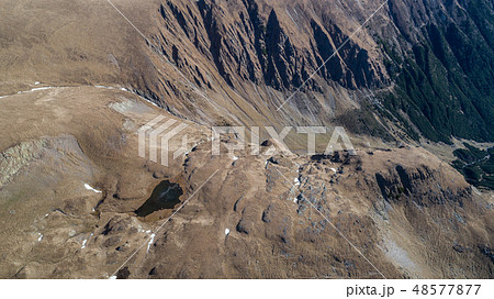 Geamanu de Jos Lake in Fagaras Mountains 48577877