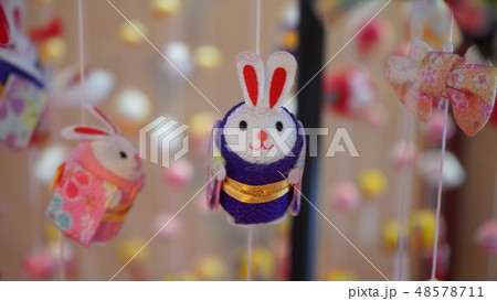 可睡斎　さるぼぼ　吊るし雛 48578711