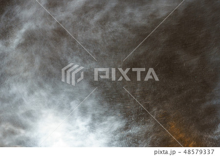 Bright illuminated facade of Moscow building 48579337