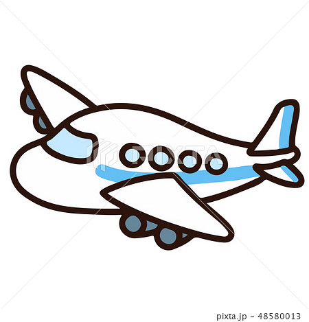 Premium Vector  Plane in the sky clouds element outline doodle sketch  simple line drawing style template isolated