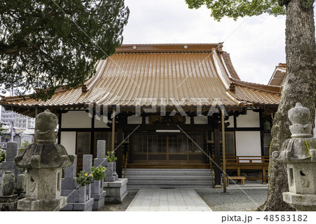 山口　山口市駅通り　正善寺　本堂 48583182