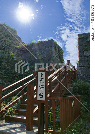 日本100名城　福岡城　鉄御門跡 48586975