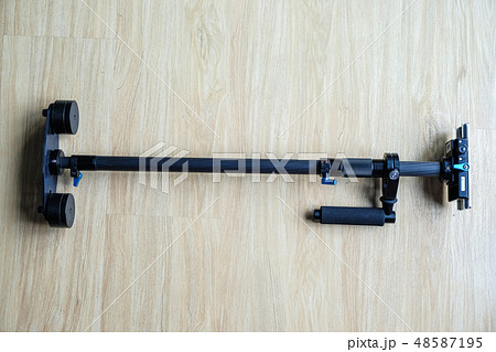 Steady cam equipment of video camera make movie Steady cam equipment of video camera make movie 48587195