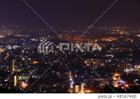 盛岡市街の夜景 盛岡市街の夜景 48587460