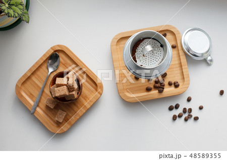Alternative coffee brewing, asian filter Alternative coffee brewing, asian filter 48589355