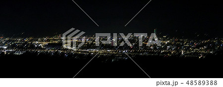 台北の夜景イラスト1 48589388