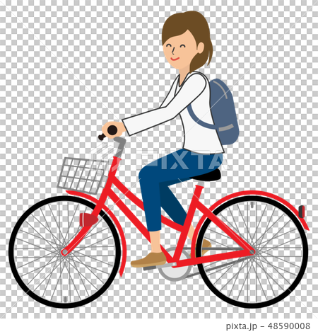 女性 自転車 48590008