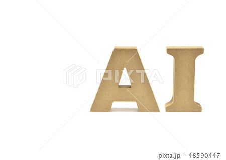 AI アルファベット ロゴ AI アルファベット ロゴ 48590447