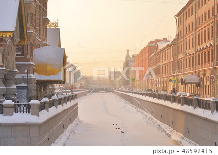 View of the Griboedov Canal. View of the Griboedov Canal. 48592415