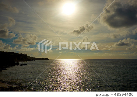 Amazing beach destination sunrise or sunset Amazing beach destination sunrise or sunset 48594400