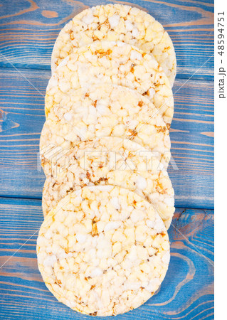 Rice or corn diet bread for breakfast Rice or corn diet bread for breakfast 48594751