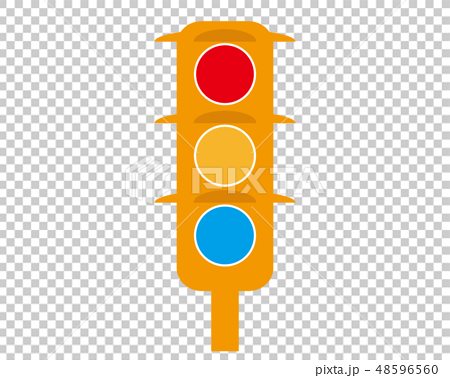信号 サイン 横断歩道 信号機のイラスト素材