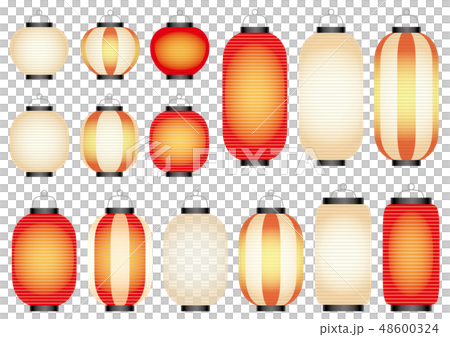 提灯のイラストセット 48600324