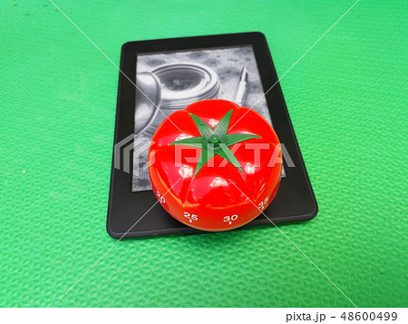 Pomodoro Timer - mechanical tomato shaped kitchen timer for cooking, studying and working. 48600499