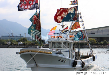 華やかな大漁旗 華やかな大漁旗 48602517