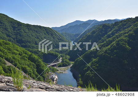 奈良俣ダムの頂上からの風景 その2 48602908