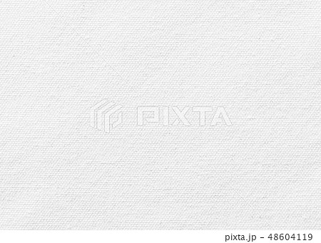 White canvas burlap texture background with cotton 48604119