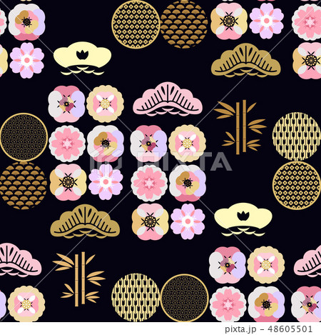 Japanese pattern28 48605501