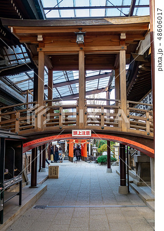 渡廊下橋 石切神社 48606017