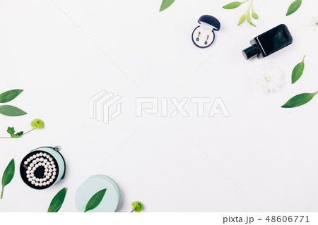 Feminine gifts jewelry and perfume  48606771