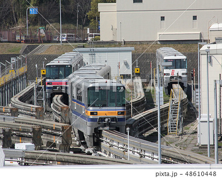 大阪モノレールの車両基地 大阪モノレールの車両基地 48610448