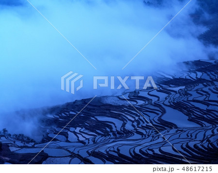 中国雲南省元陽・ 多依樹棚田 / Duoyishu Rice Terraces, Yuanyang 48617215