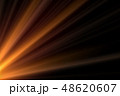 Sun rays light isolated on black background  48620607