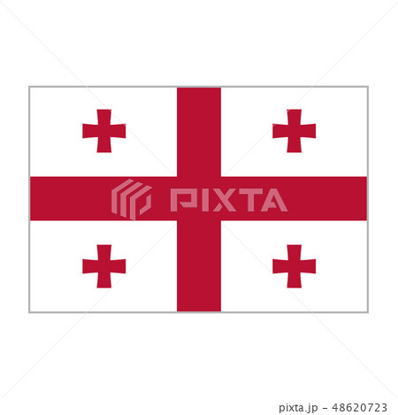 グルジア国旗 グルジア国旗 48620723