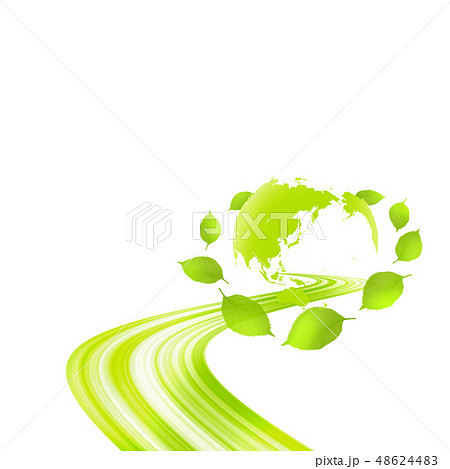 エコ　エコロジー　自然環境　温暖化　地球　人物　家族 48624483